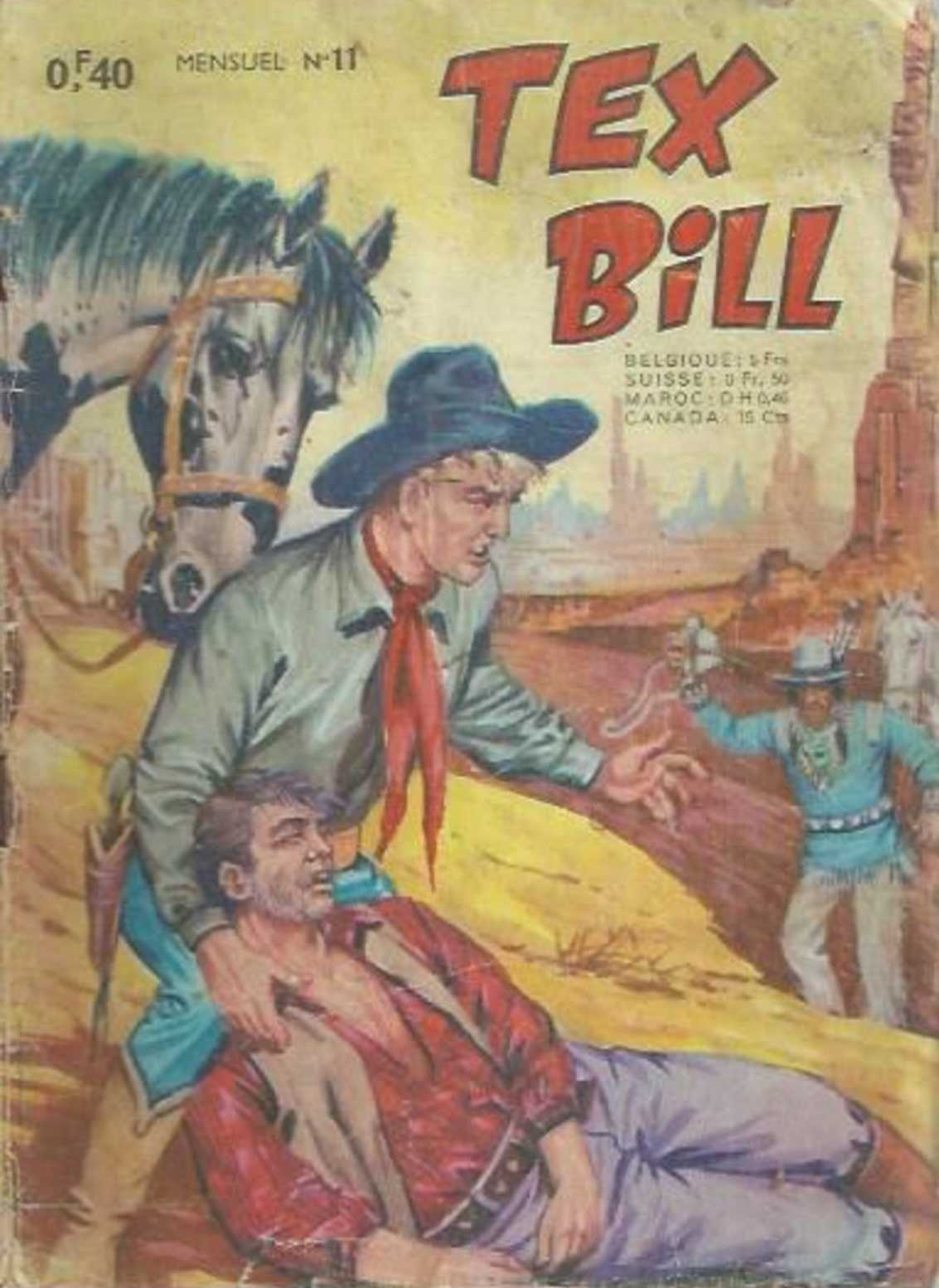 Scan de la Couverture Tex Bill n 11